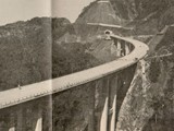 Construo da Rodovia dos Imigrantes na dcada de 70 - Fonte  DERSA