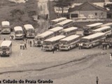 Praia Grande Anos 70 - nibus na Guilhermina